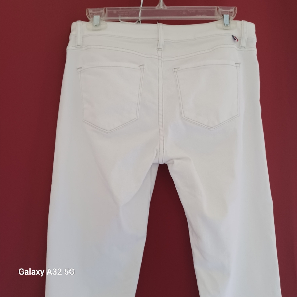 Tommy Hilfiger White Straight Leg Jeans Size 4 - Picture 4 of 12